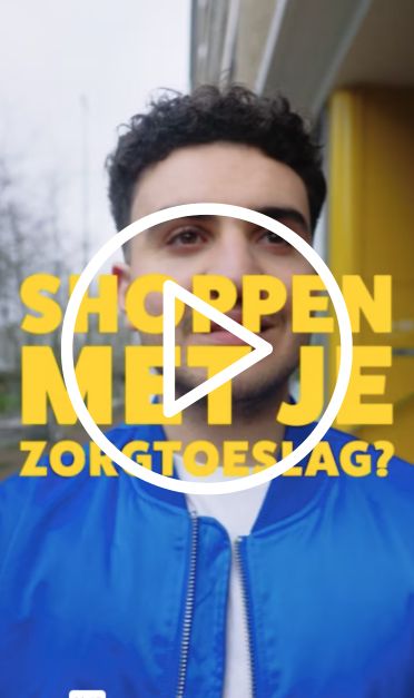 Afbeelding shoppen met je zorgtoeslag bij Campagne