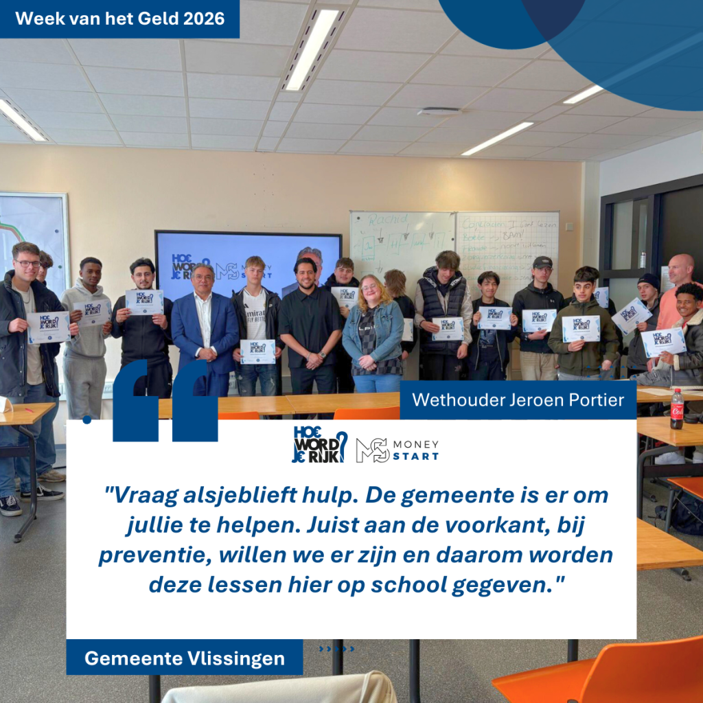 Week van het Geld wethouder Gemeente Vlissingen